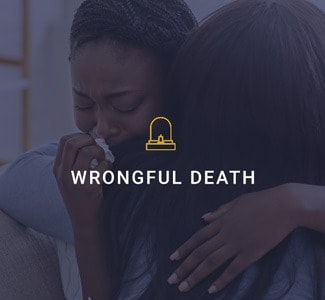 wrongful death grave icon girl crying