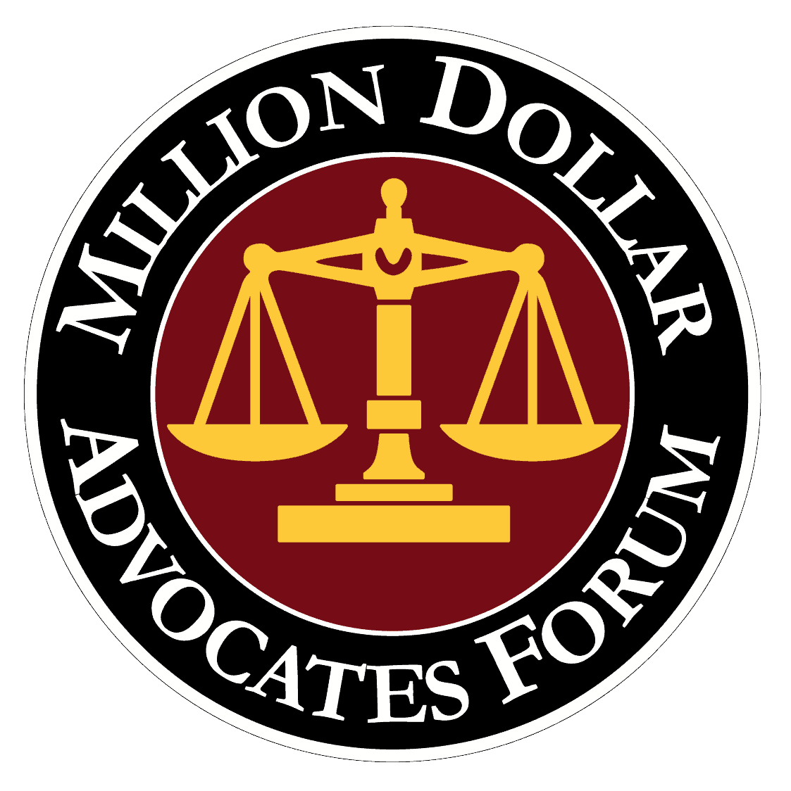 Million dollar advocates award logo