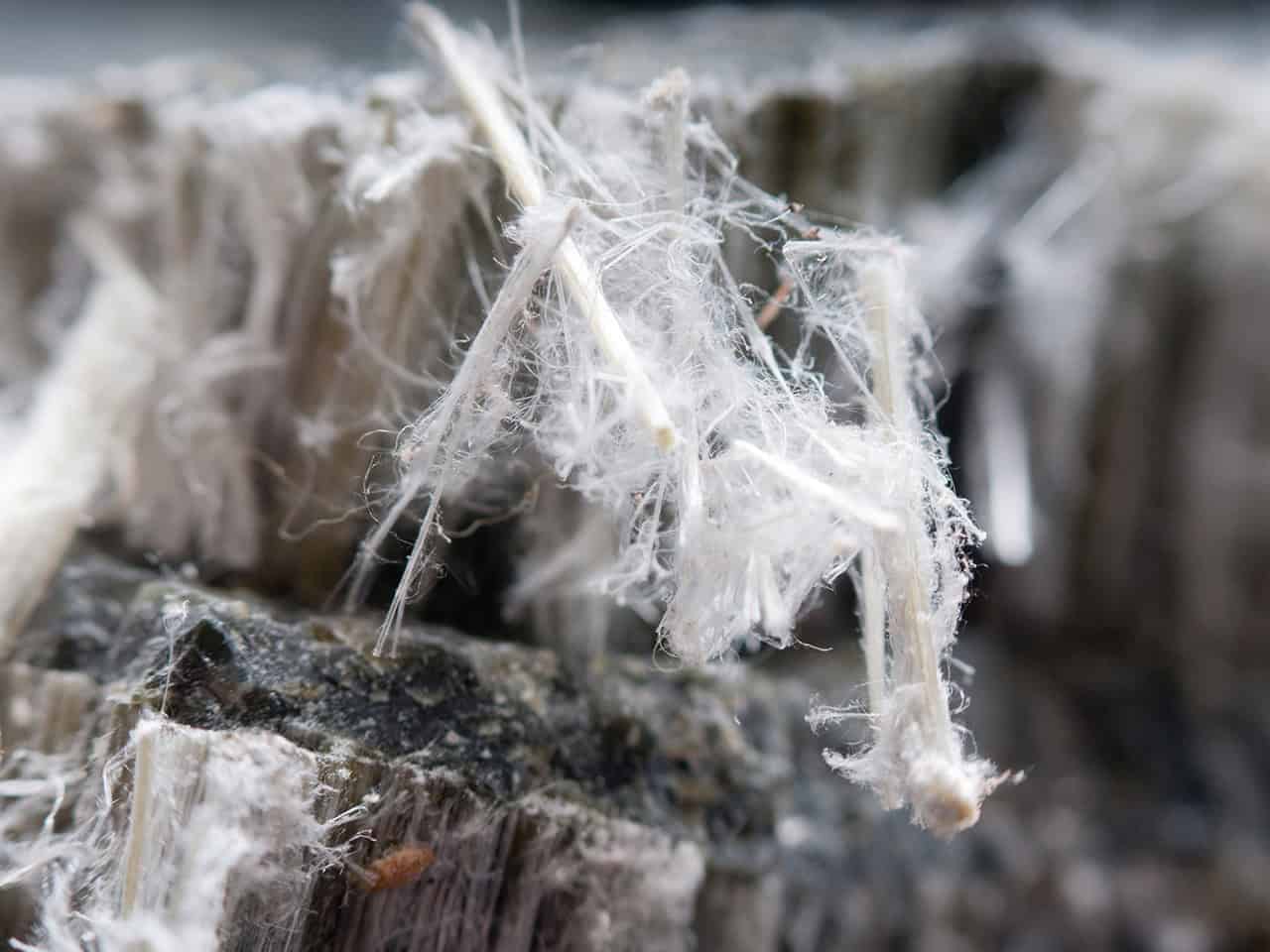 Asbestos fibers